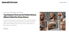 Desktop Screenshot of beardtrimmer.biz